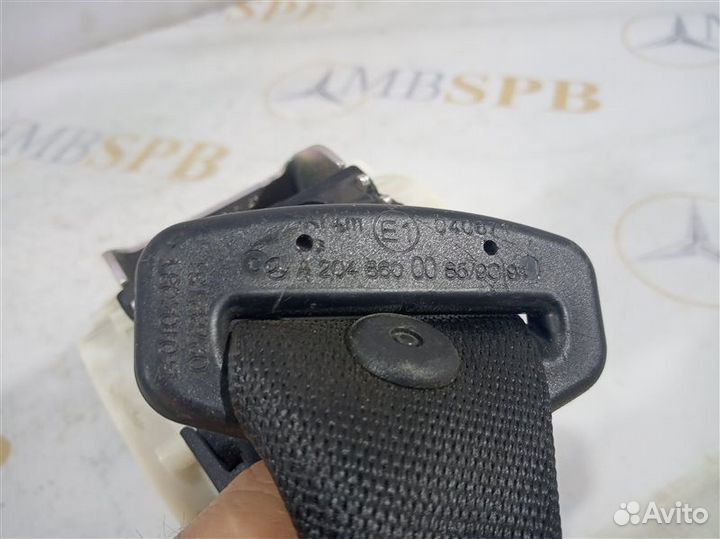 Ремень безопасности задний Mercedes C-Class W204