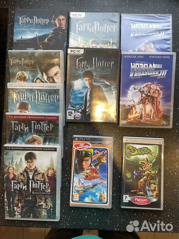 Диски DVD, PC и PSP
