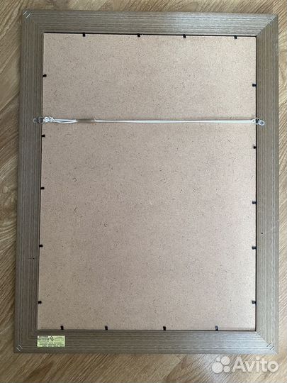 Рама багет с антибликовым музейным стеклом