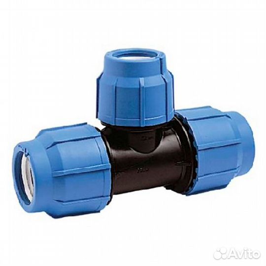 Тройник 25 компрессионный