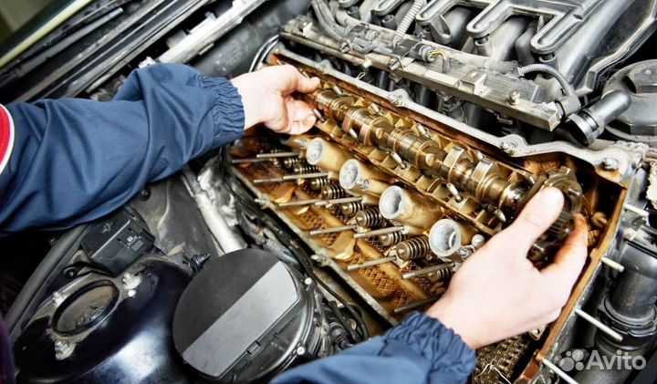 Замена бензин. двс Porsche Cayenne I Рест. 2007-10