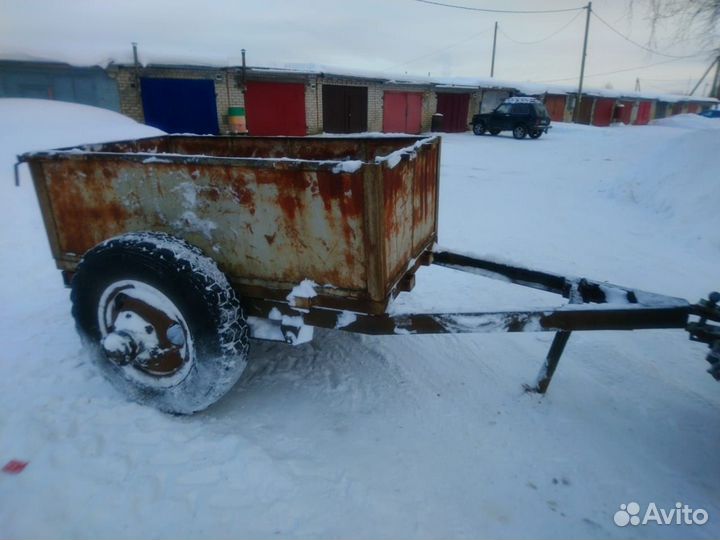 Прицеп самодельный с документами