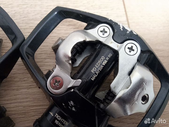 Контактные педали shimano