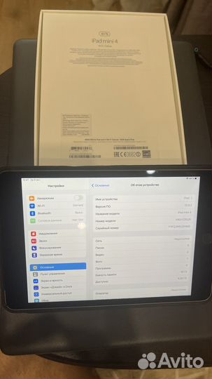 iPad mini 4 cellular