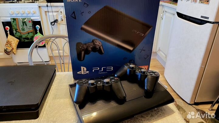 Sony Playstation 3 SSlim 500Gb+140игра Много Игр