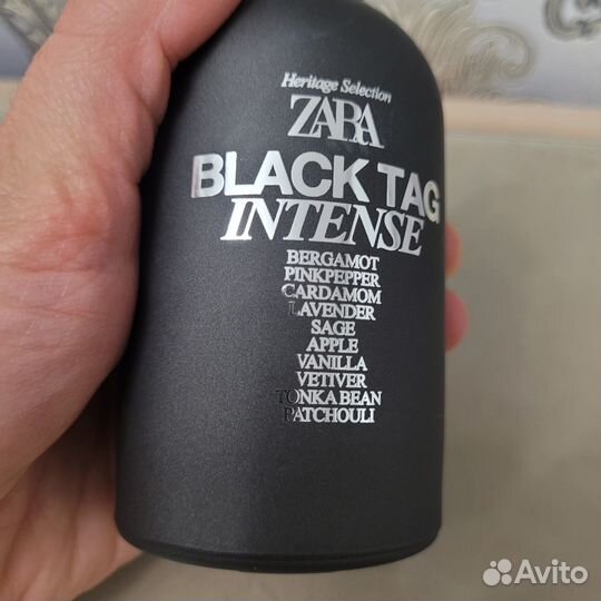 Духи zara Black Tag Intense 100 мл