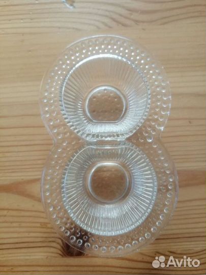 Стеклянная солонка СССР