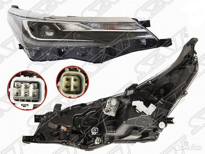 Фара toyota corolla 16-19 LED