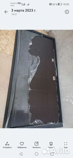 Дверь входная металлическая новая