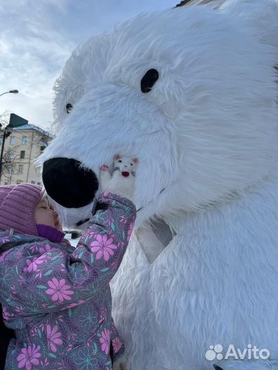 Мишка Умка на праздник