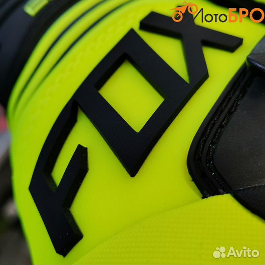 Мотоботы детские FOX зелёные