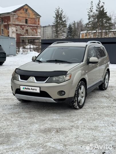 Mitsubishi Outlander 2.4 CVT, 2008, 130 000 км