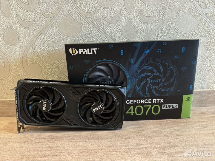 Видеокарта rtx 4070 super