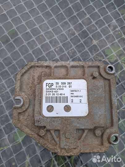 Блок управления двс Astra G Viva