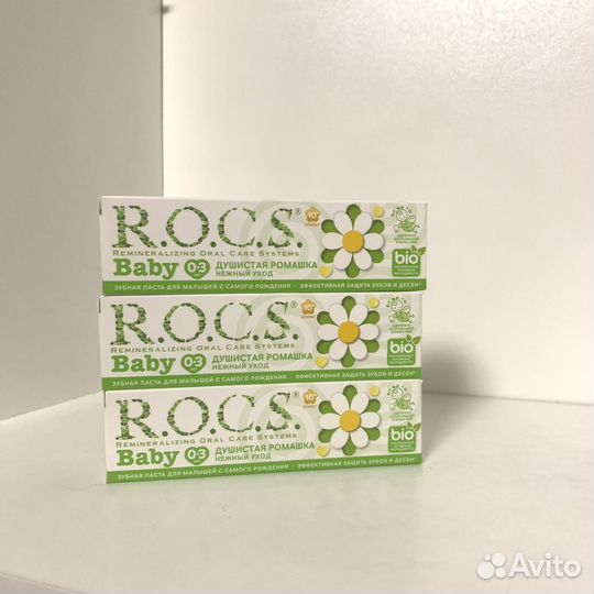 Детская зубная паста Rocs