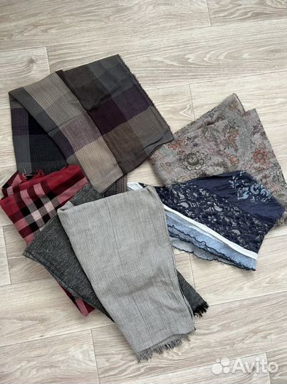 Шарфы платки палантины