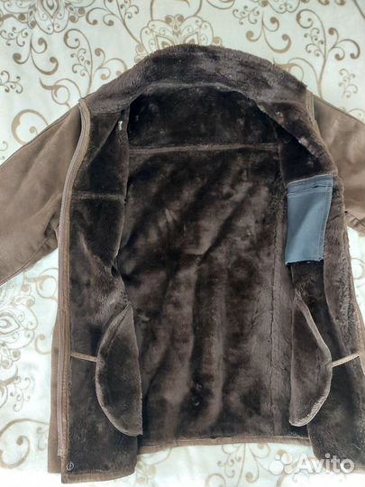 Дубленка натуральная мужская размер 58 - 60