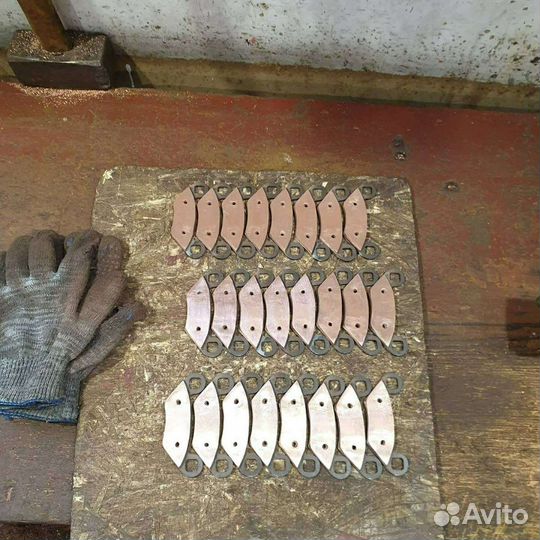 Медные колодки для квадроцикла