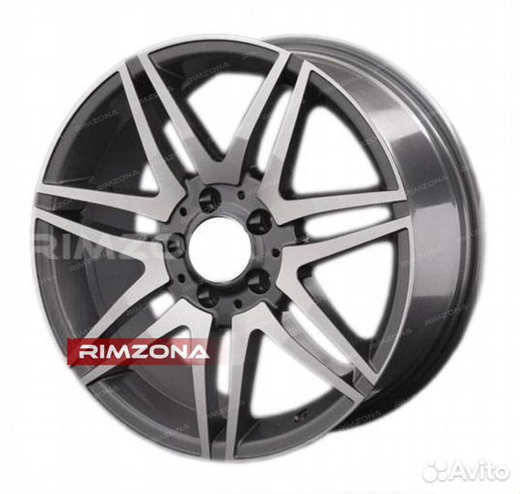 Литые диски R19 на Mercedes S-Class. Эфф1