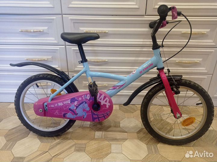 Детский велосипед бу btwin 16