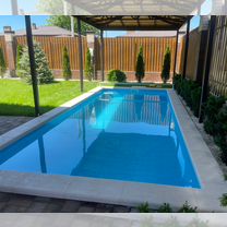 Бассейн под ключ 8*3*1,5 с подсветкой