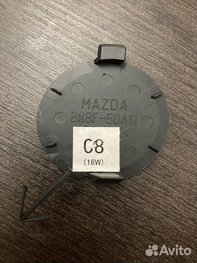 Заглушка буксировочного крюка мазда 3 BK