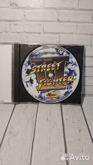 Игра Street fighter double impact sega Dreamcast