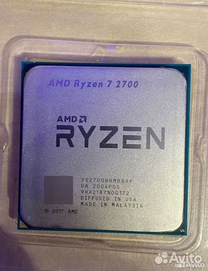 Процессор ryzen 7 2700