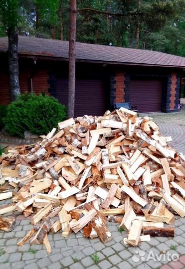 Дрова Ольха навалом от производителя любого объема