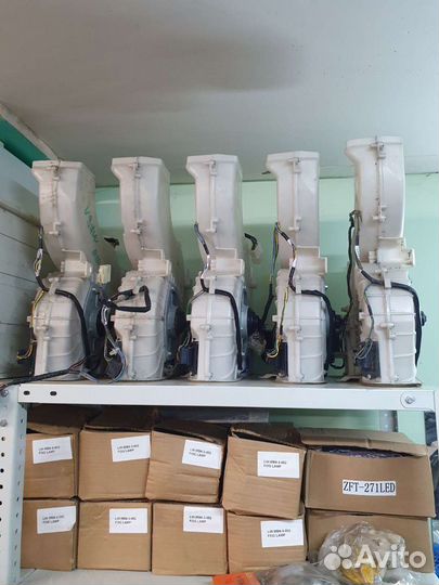 Вентилятор печки, с корпусом, задний Паджеро 3,4