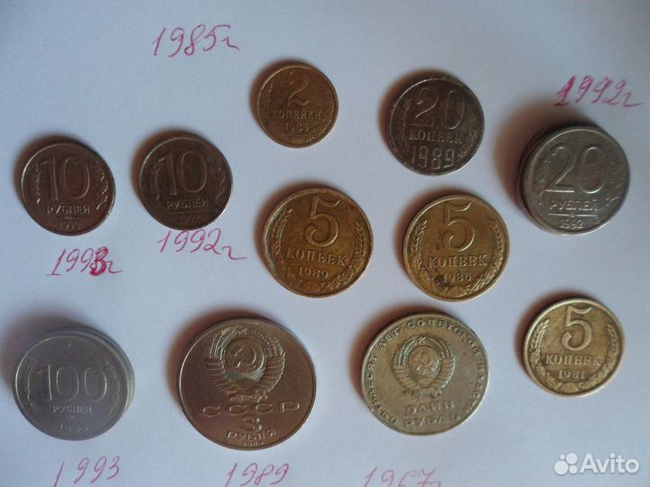 Монеты СССР