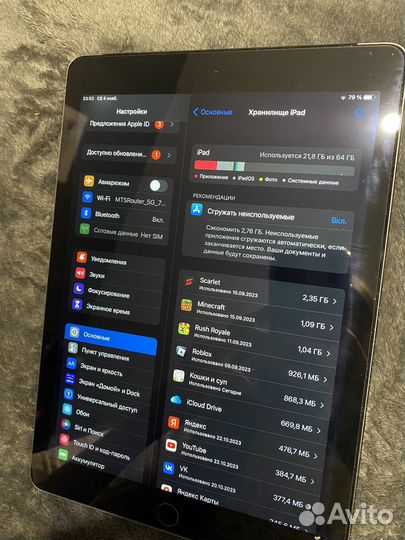 iPad air 2 64gb wifi sim