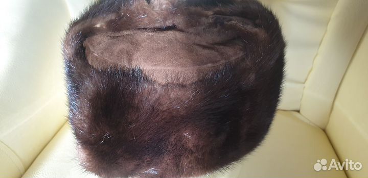 Шапка/ушанка мужская, норка