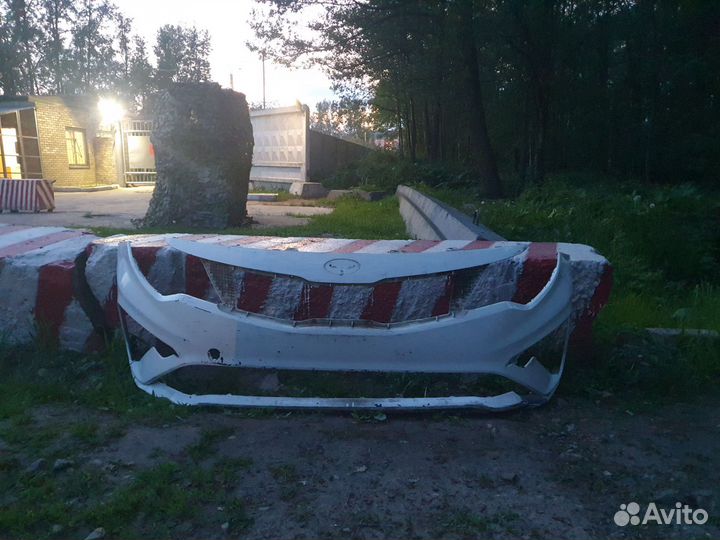Бампер передний kia optima 4 бу