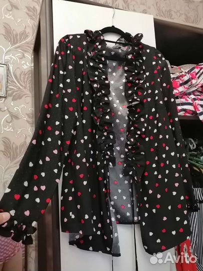 Блузка на запах