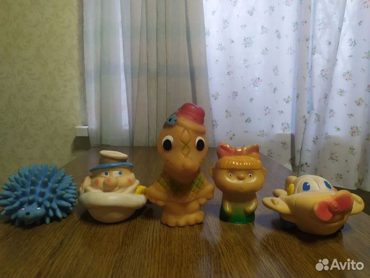 Игрушки резиновые СССР.Собачки