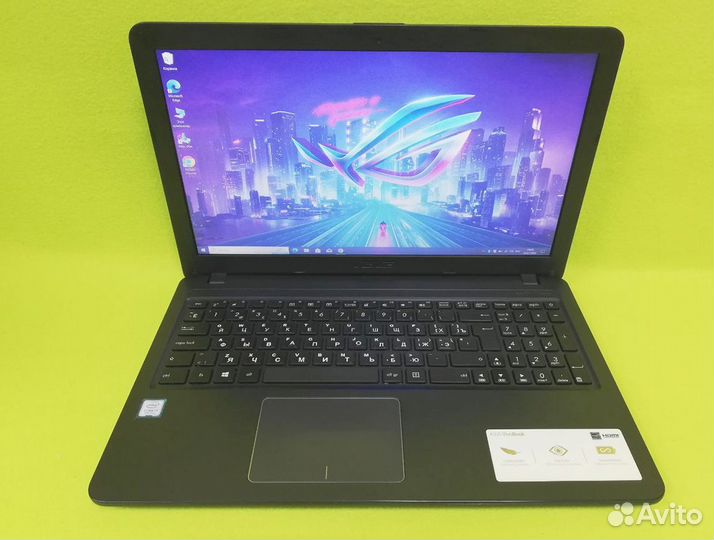 Ультрабук Асус Core i3 7020U/Ssd/FHd матовый/8 ram