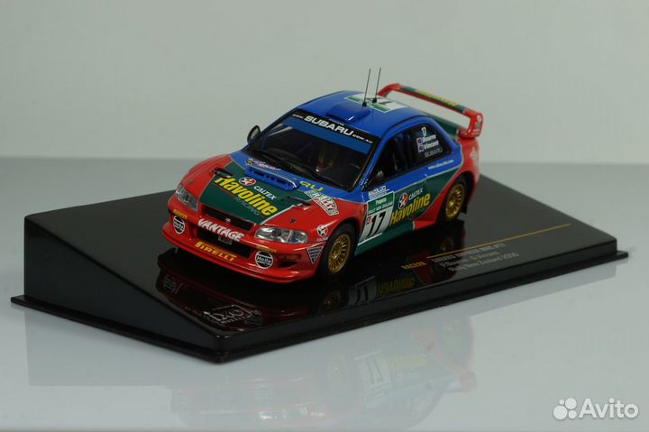 Subaru impreza WRC Rally 2000 год 1:43