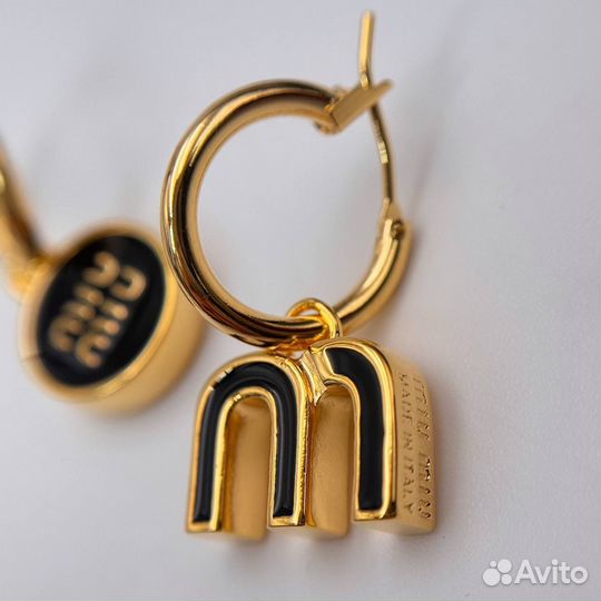 Серьги Миу Миу