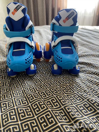 Роликовые коньки детские раздвижные 25-28