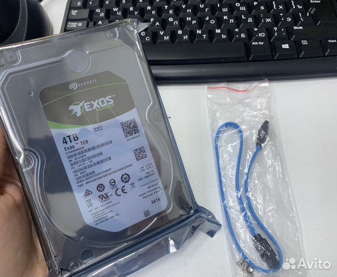 Жесткий диск Seagate Exos 7e8 4TB (новый)