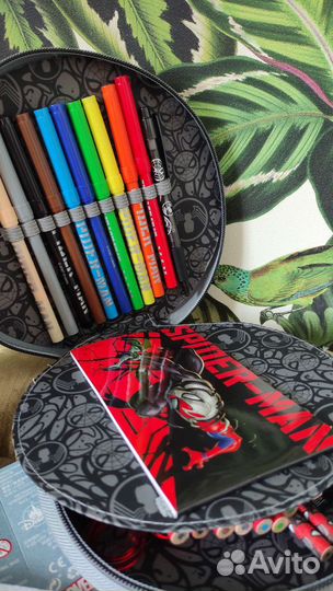 Пенал disney оригинал, тачки, человек паук