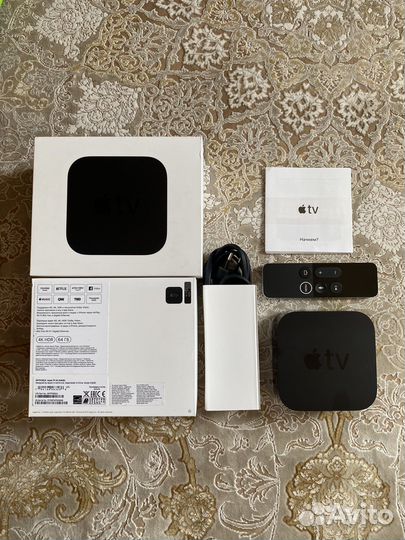 Тв приставка apple tv 4k HDR 64гб
