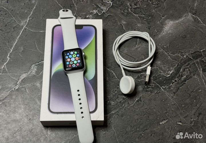 Часы apple watch 3 38mm 91акб