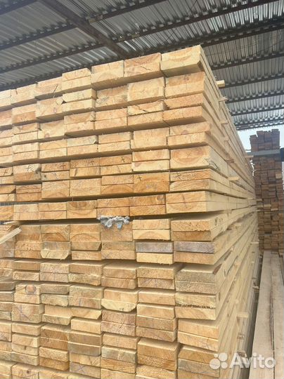 Доска обрезная 25х100х6000мм от производителя