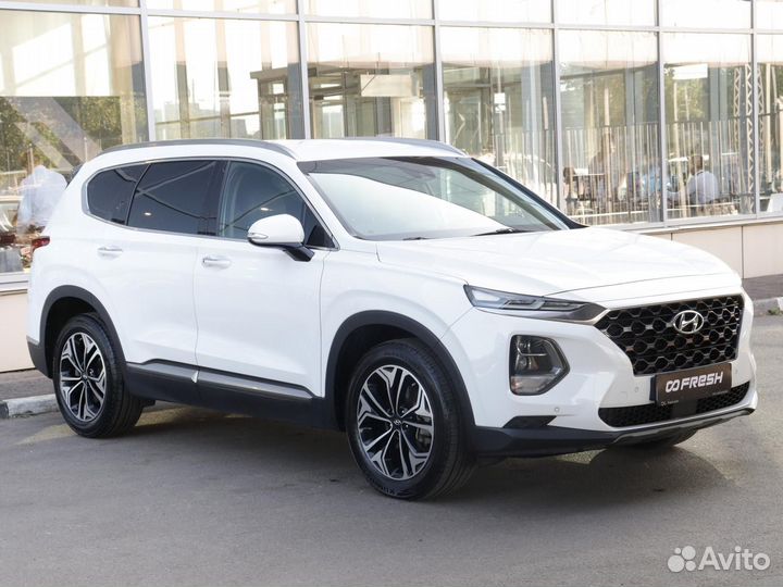 Hyundai Santa Fe 2.0 AT, 2018, 77 653 км