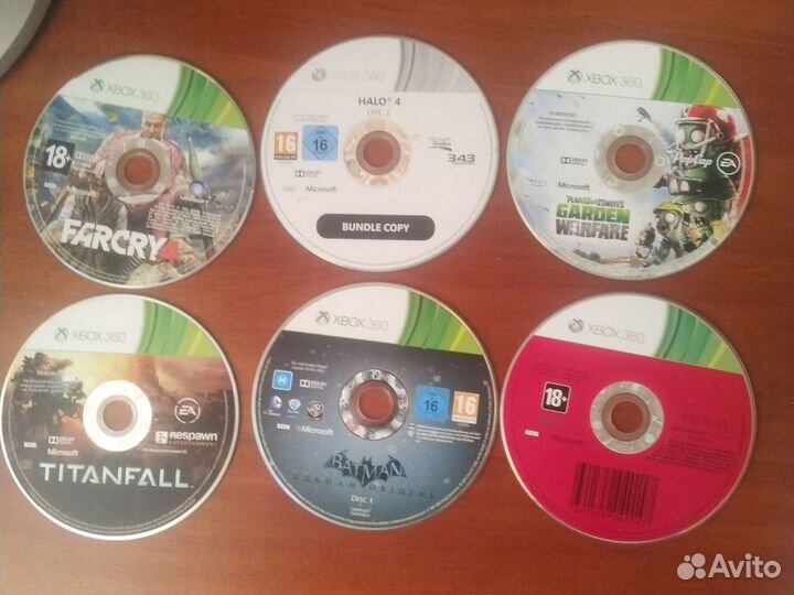 Диски на Xbox 360 лицензия