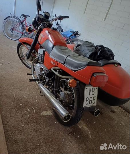 Java 350 VM 1995 года выпуска. Пробег 14 км