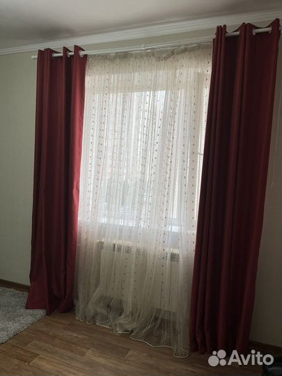 Шторы блэкаут на люверсах