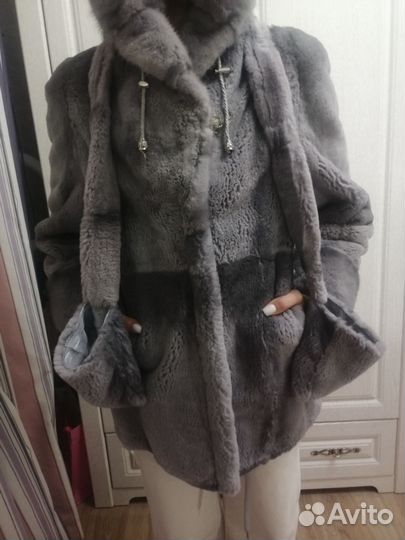 Шуба норковая 42 44 бу